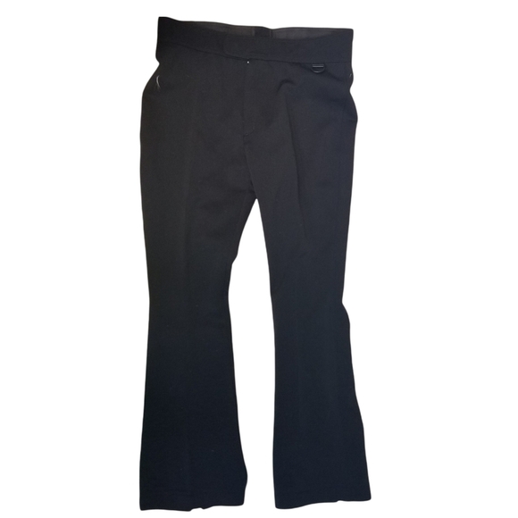 Vtg Schoeller black ski snow pants 18 long - Picture 1 of 9